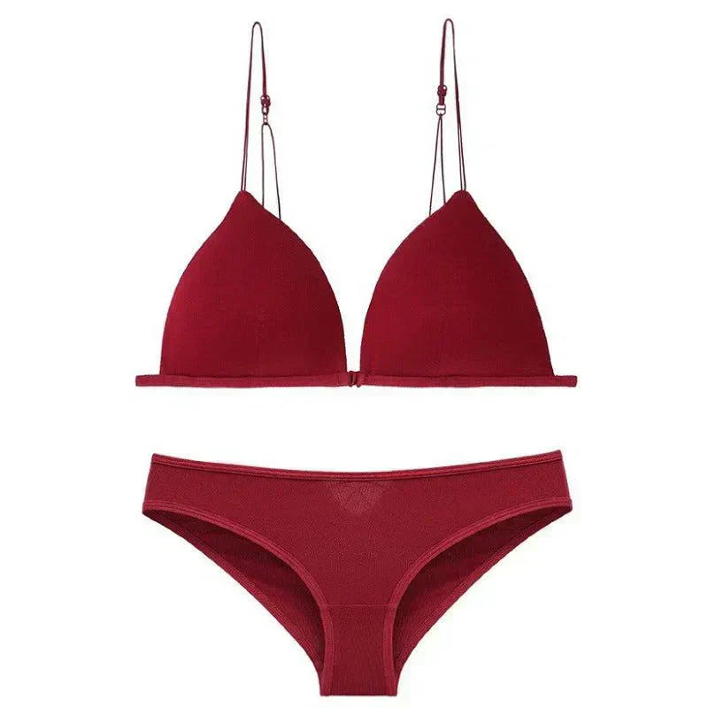 Arlette – Biustonosz trójkątny i bikini – Zestaw-15216281354565-Róża Kwiatowa