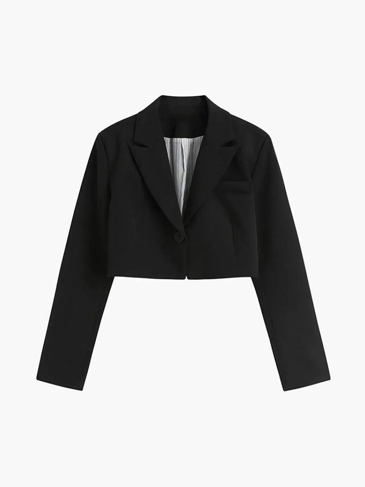 Domina – Elegancka krótka sylwetka – Marynarka-15216349348165-Róża Kwiatowa