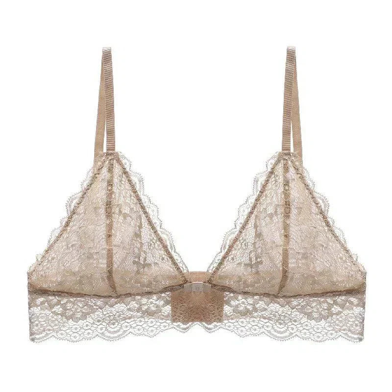 Linore – Trójkątna koronka – Bralette-15216282861893-Róża Kwiatowa